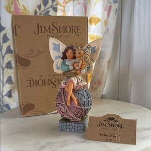 Jim Shore “Feline Fairy” Cat Fairy Figurine #4014981 - Original Box